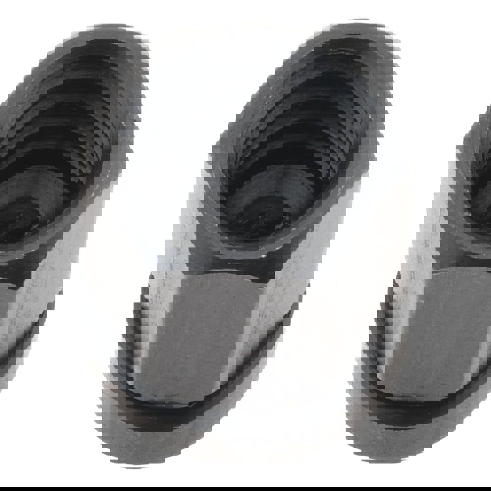 3/8-16, Black Oxide Finish, Steel Swivel Hex Nut